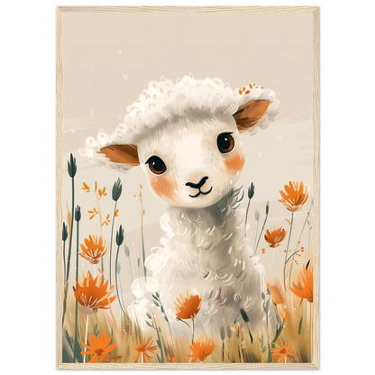 Baby Lamb - Poster - Arthena