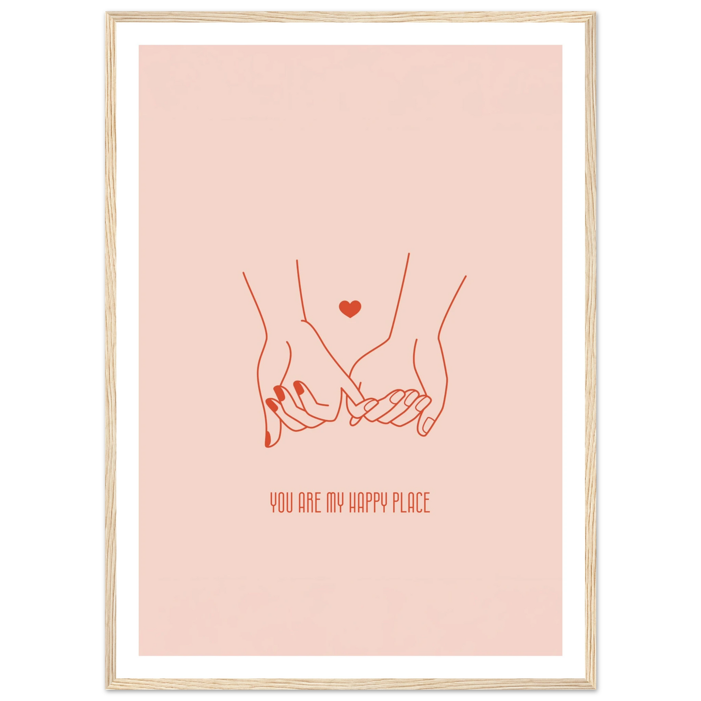 You are my happy place - Poster - Arthena