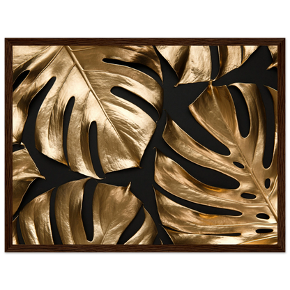 Monstera Luxe - Poster - Arthena