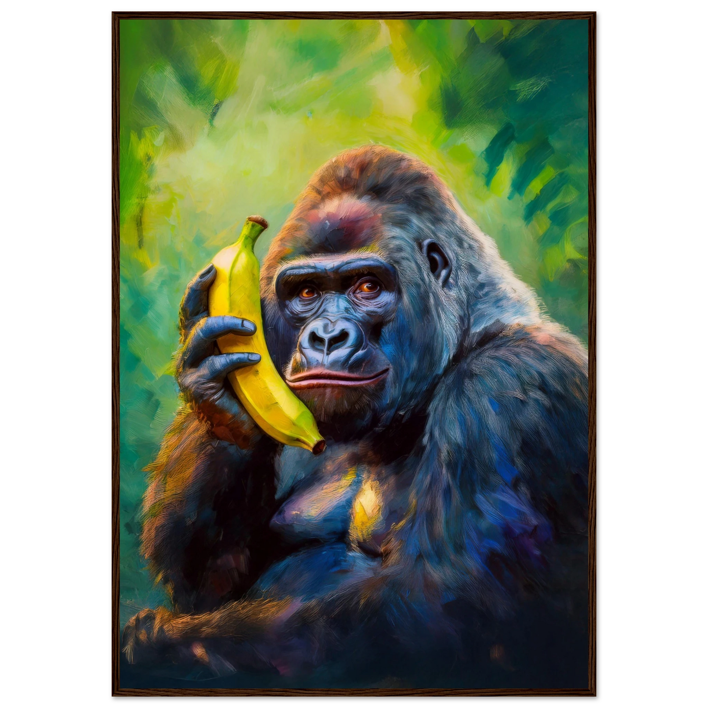 Gorilla on the Line - Poster - Arthena