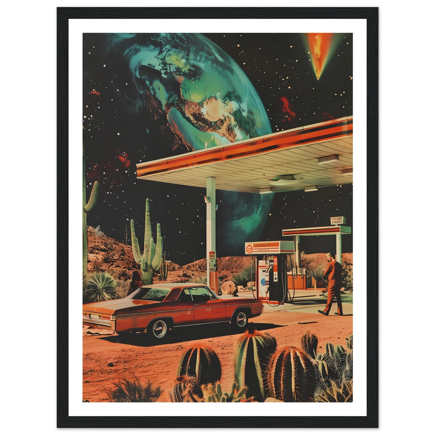 Interstellar Pit Stop - Poster - Arthena