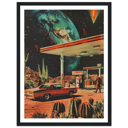 Interstellar Pit Stop - Poster - Arthena