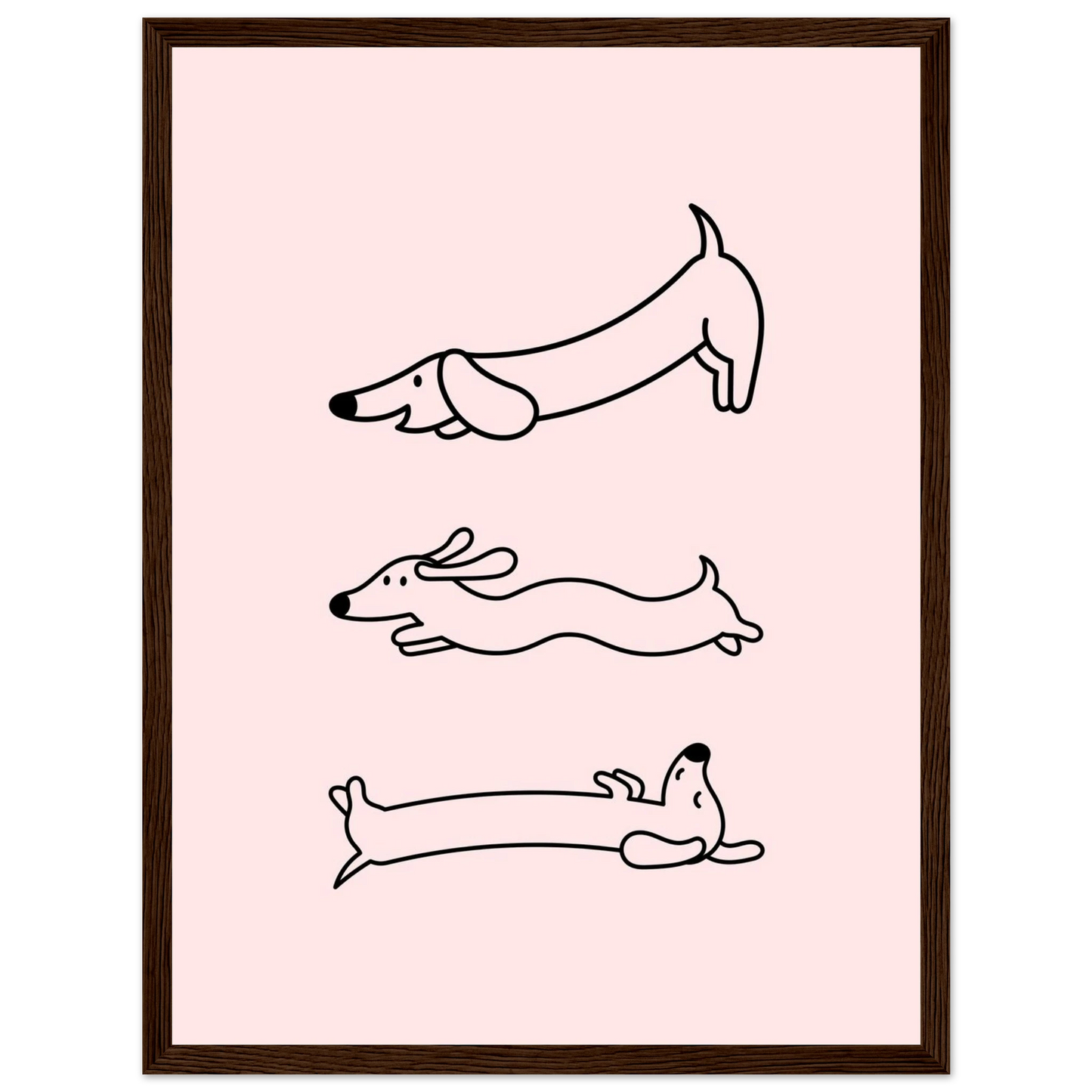 Happy Wienerdog - Poster - Arthena