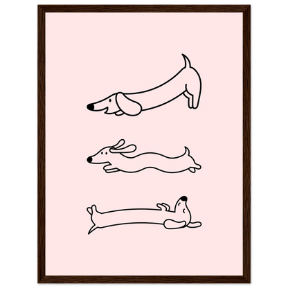 Happy Wienerdog - Poster - Arthena