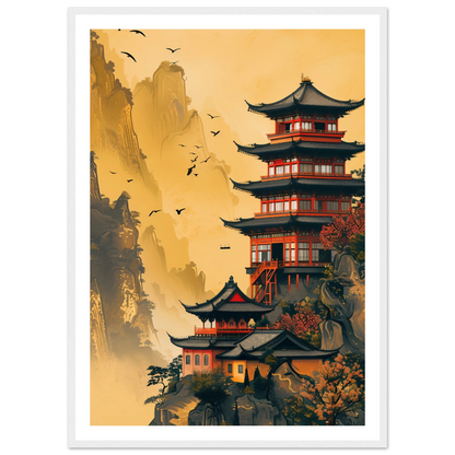 Temple of Tranquility - Poster - Arthena