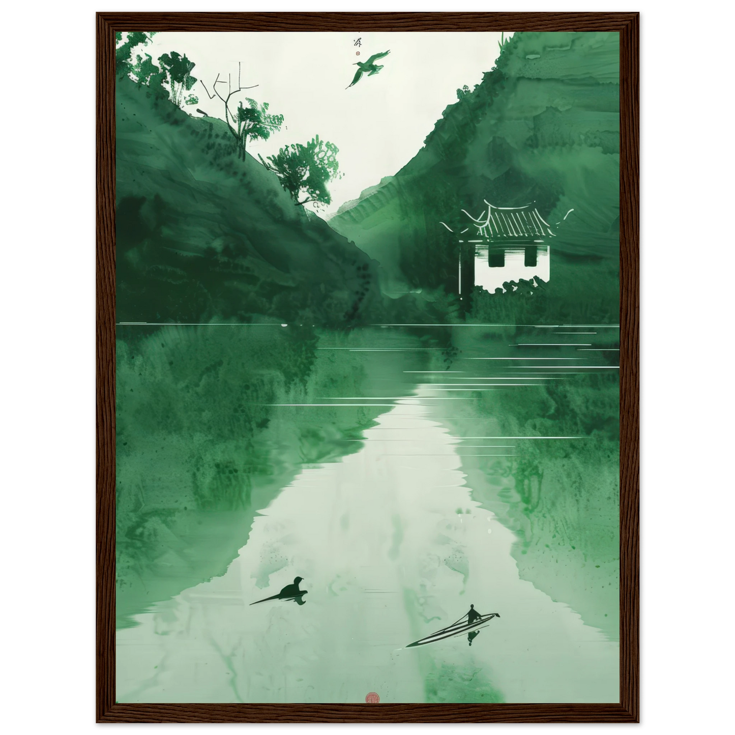The green mirror - Poster - Arthena