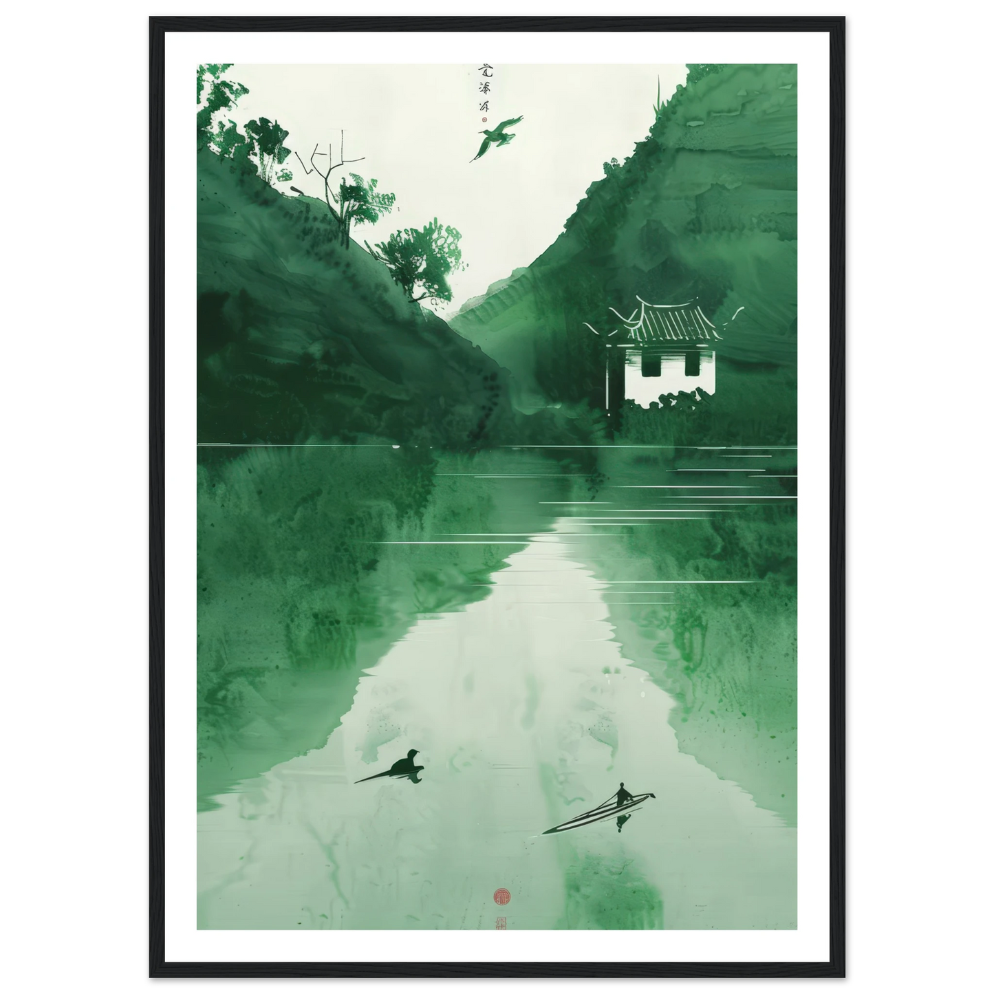 The green mirror - Poster - Arthena