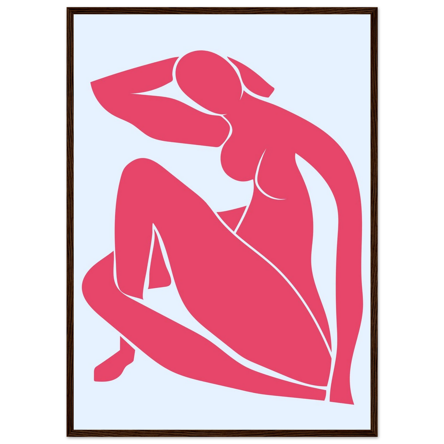 Body Positivity in Red - Poster - Arthena