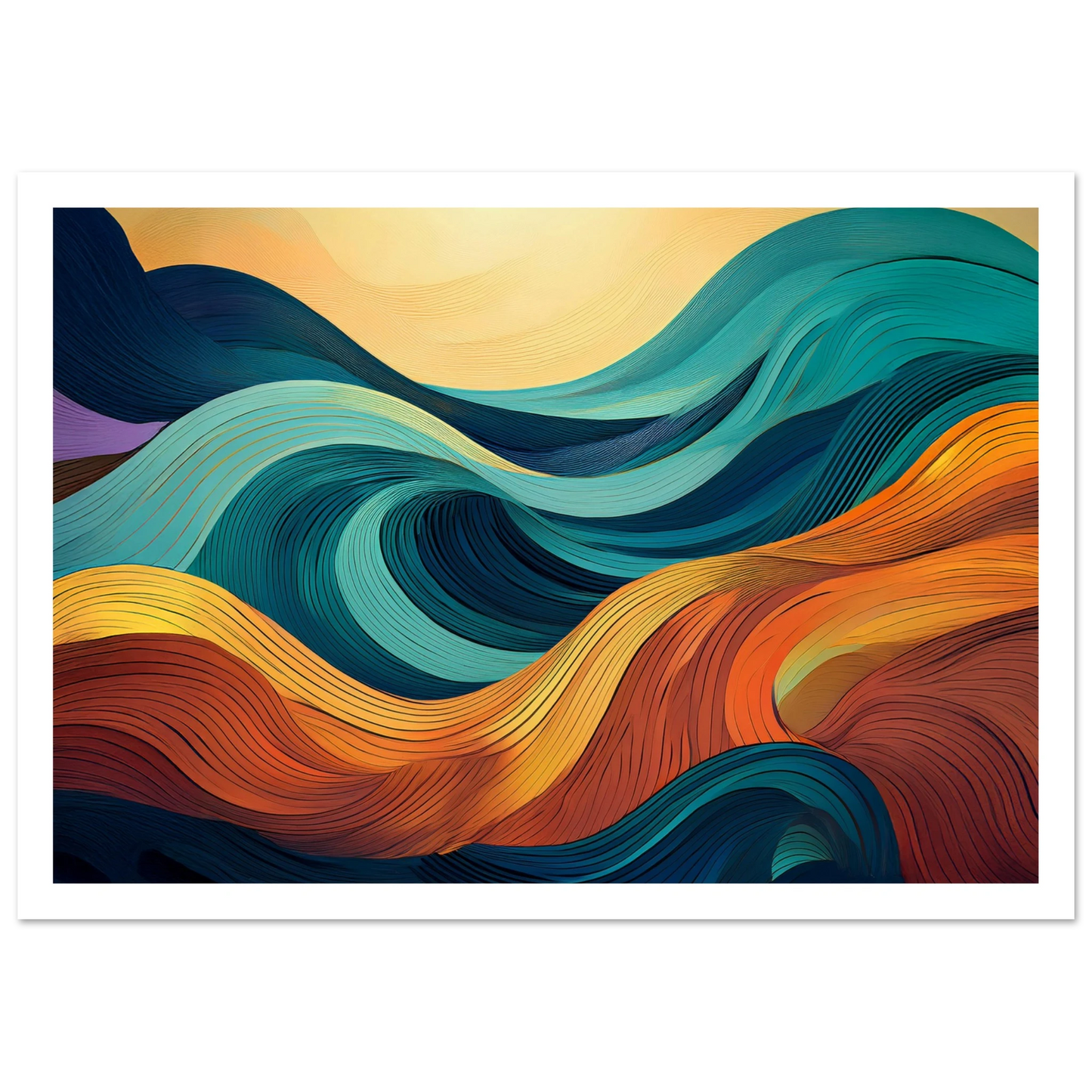 Waves - Poster - Arthena