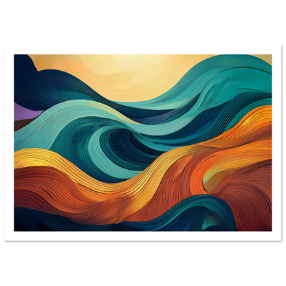 Waves - Poster - Arthena