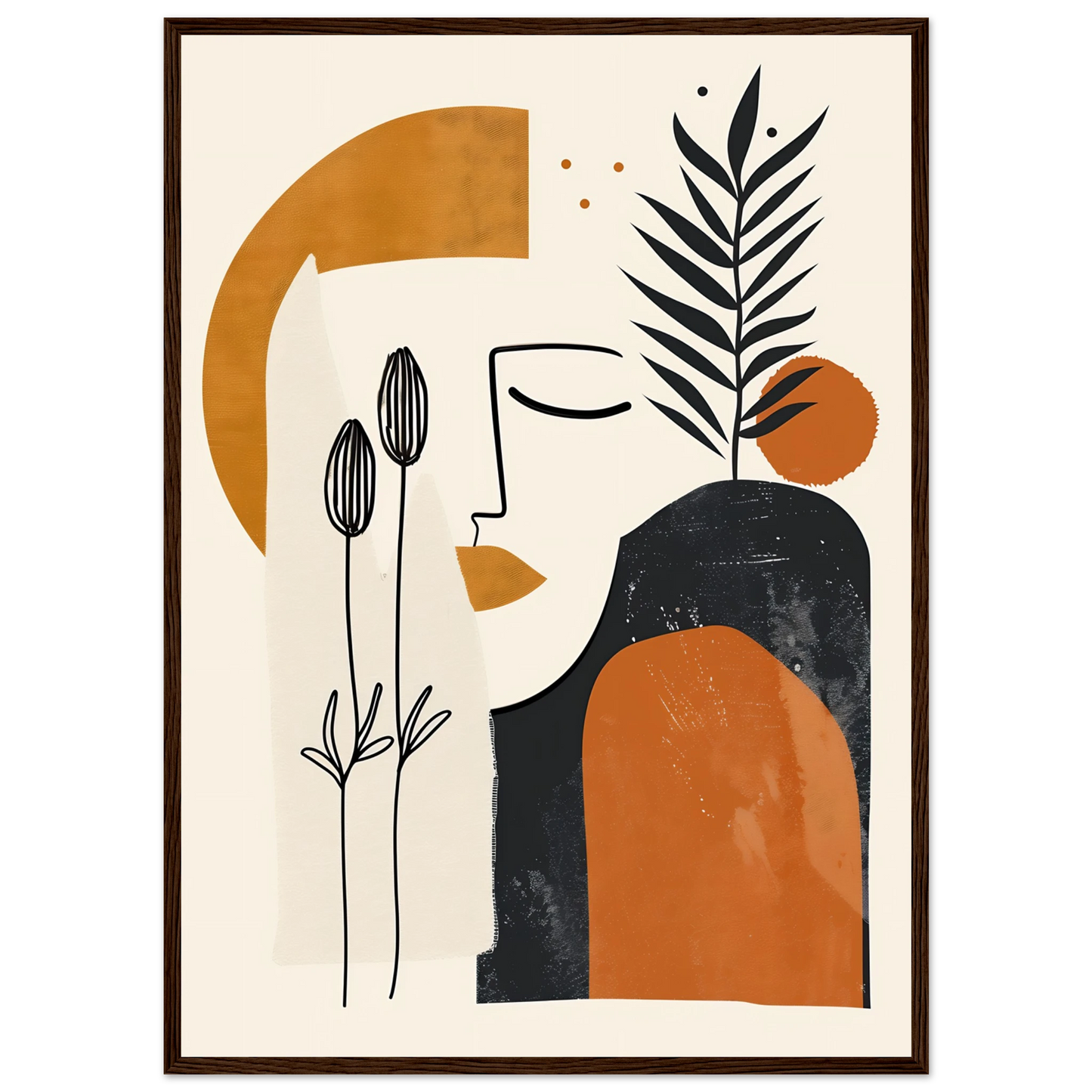Harmony in Lines - Poster - Arthena
