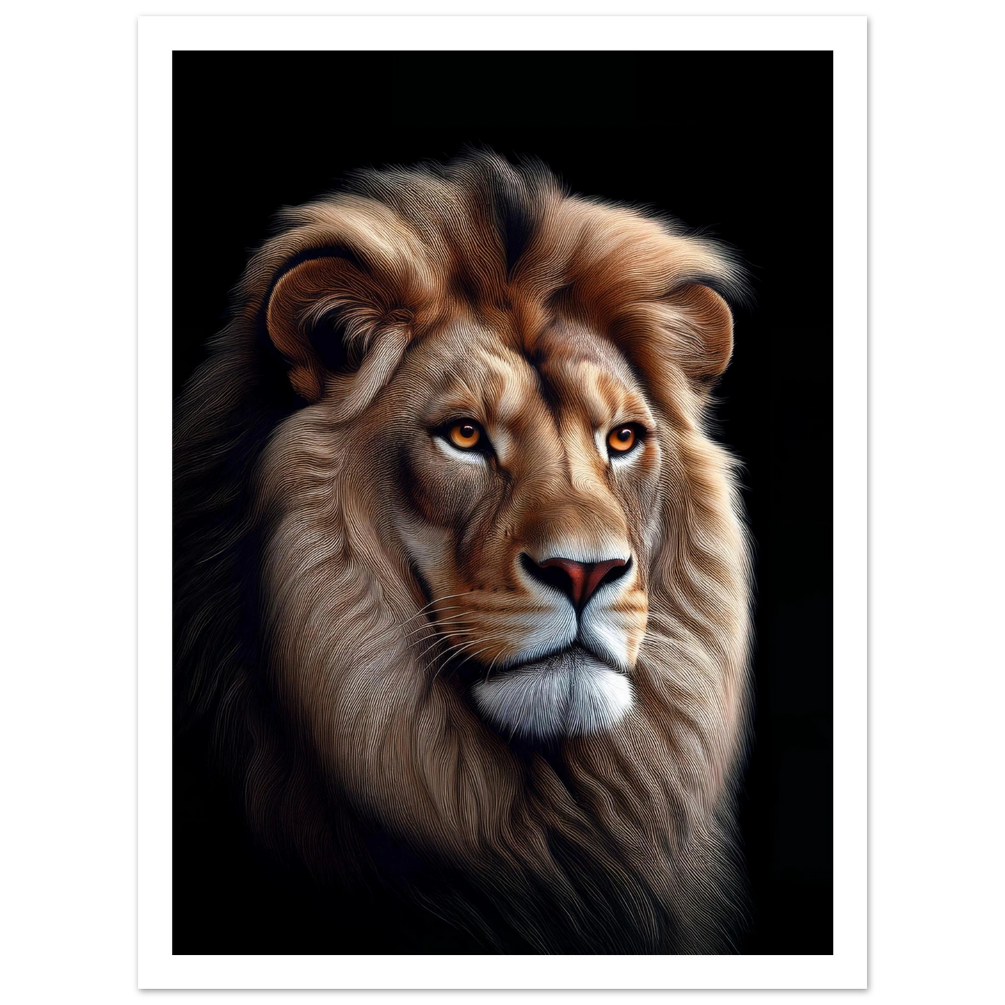 Majestic Lion - Poster - Arthena