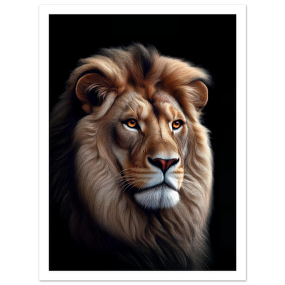 Majestic Lion - Poster - Arthena