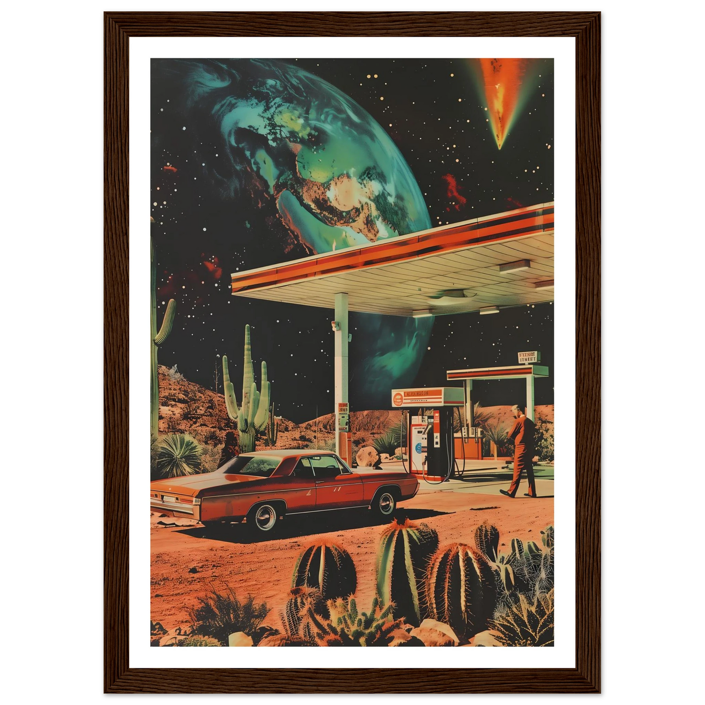 Interstellar Pit Stop - Poster - Arthena