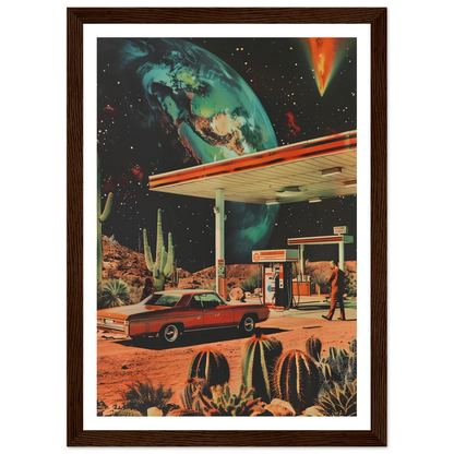 Interstellar Pit Stop - Poster - Arthena