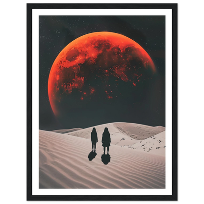 Two Gazes Towards the Unknown - Poster - Arthena