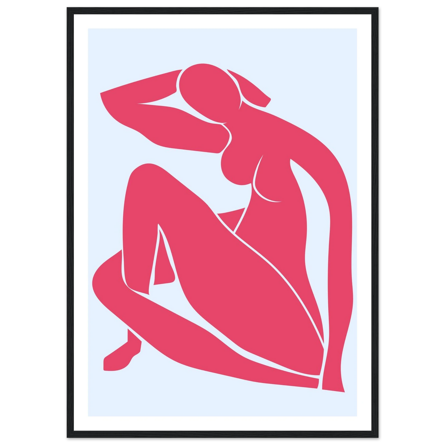 Body Positivity in Red - Poster - Arthena