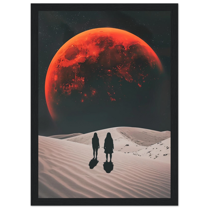 Two Gazes Towards the Unknown - Poster - Arthena
