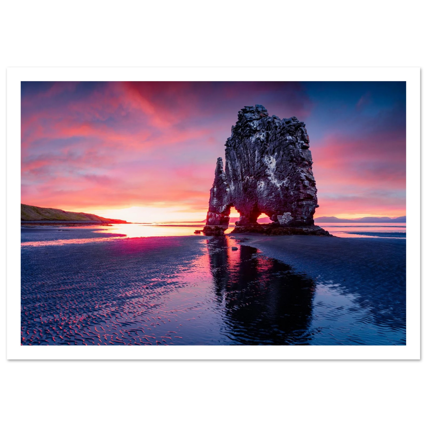 Rock of Fire and Sky - Poster - Arthena