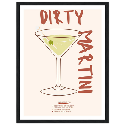 Dirty Martini - Poster - Arthena