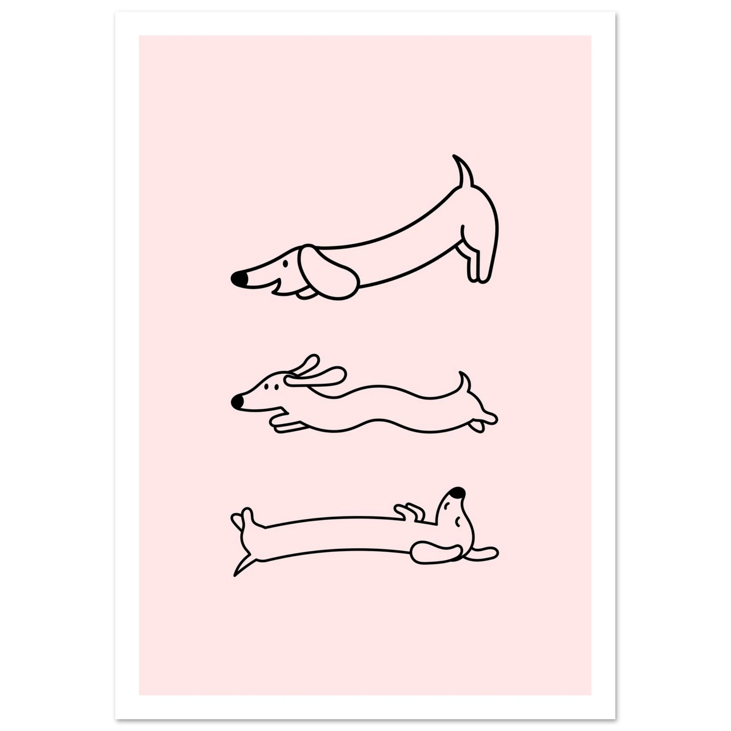 Happy Wienerdog - Poster - Arthena