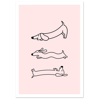 Happy Wienerdog - Poster - Arthena