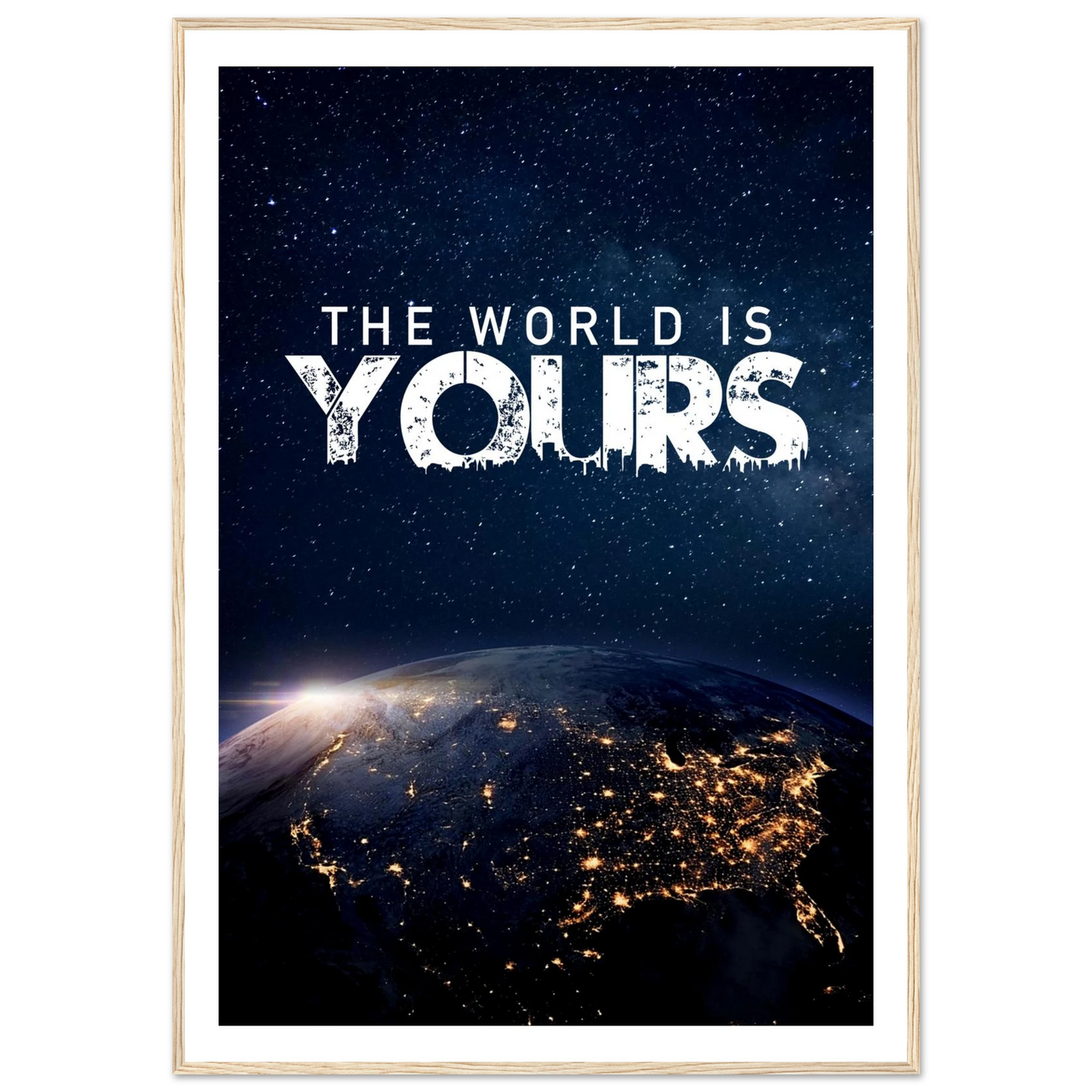 The World Is Yours - Poster - Arthena