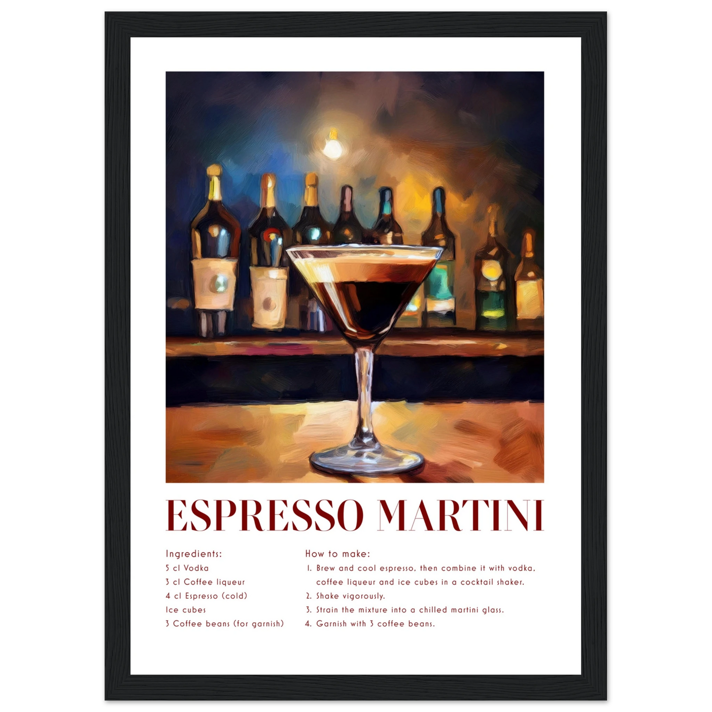 Espresso Martini - Poster - Arthena