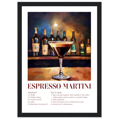 Espresso Martini - Poster - Arthena