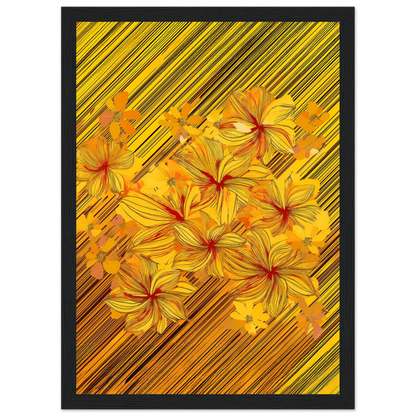 Golden Blossoms - Poster - Arthena