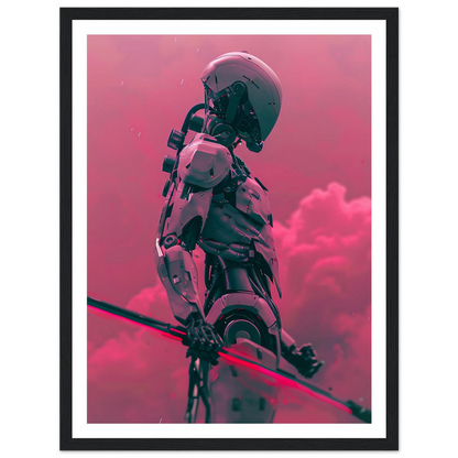 Battle Droid in the Rosy Mist - Poster - Arthena