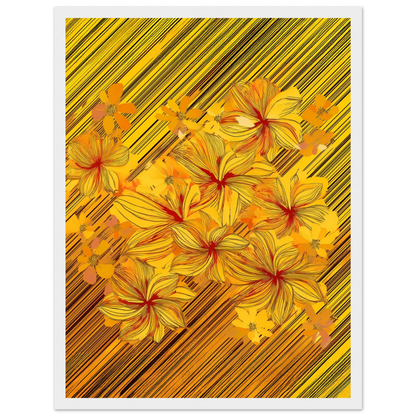 Golden Blossoms - Poster - Arthena