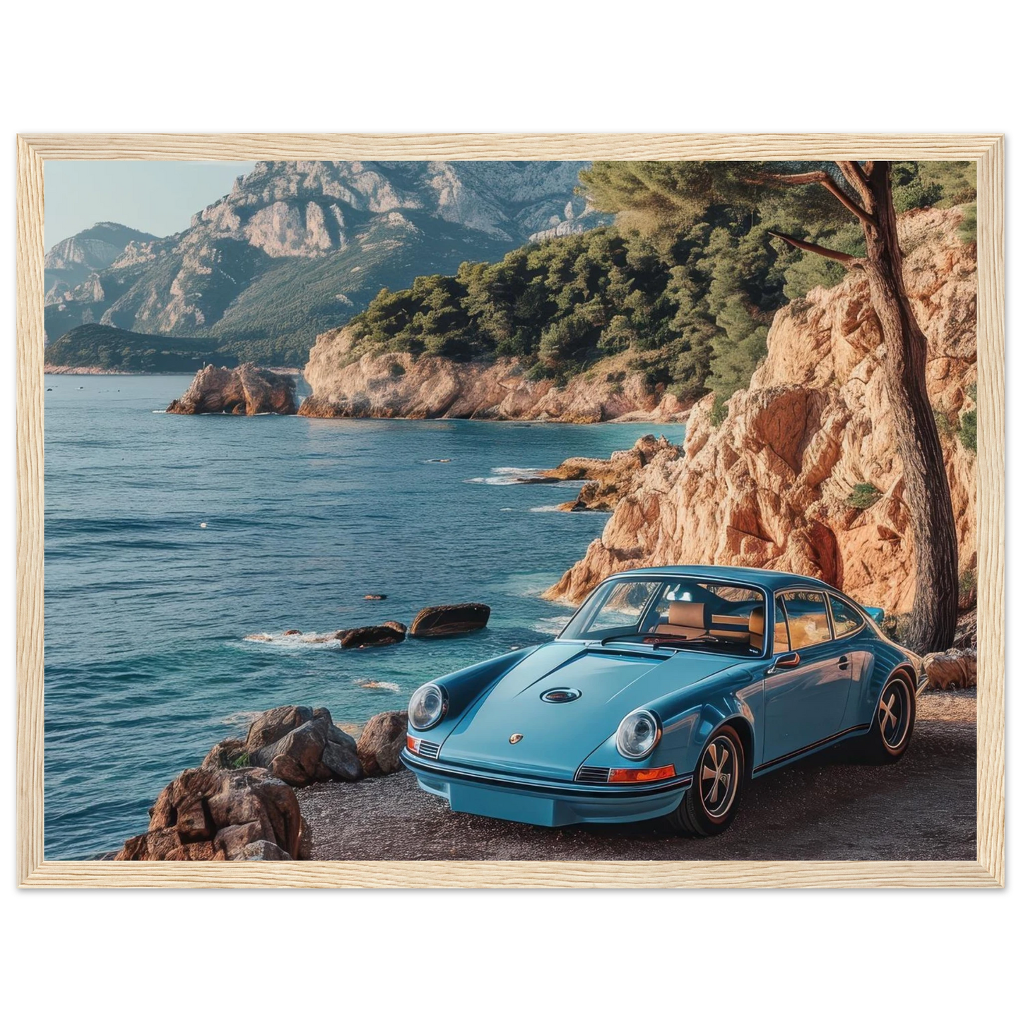 Car Tour of the Amalfi Coast - Poster - Arthena