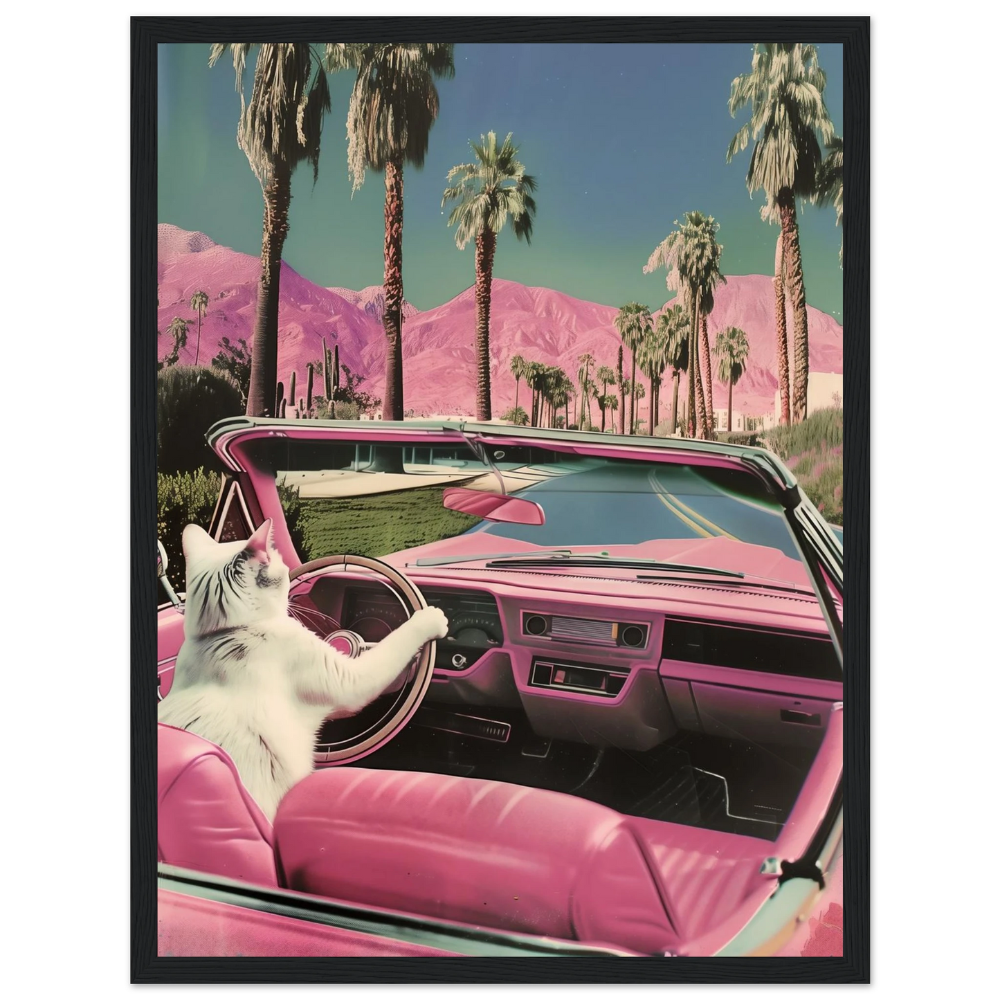 Feline Dreams - Poster - Arthena