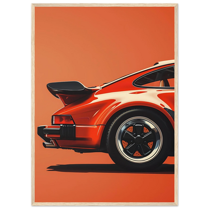 Retro Car - Poster - Arthena
