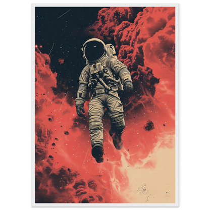 Scarlet Skies The Astronaut - Poster - Arthena