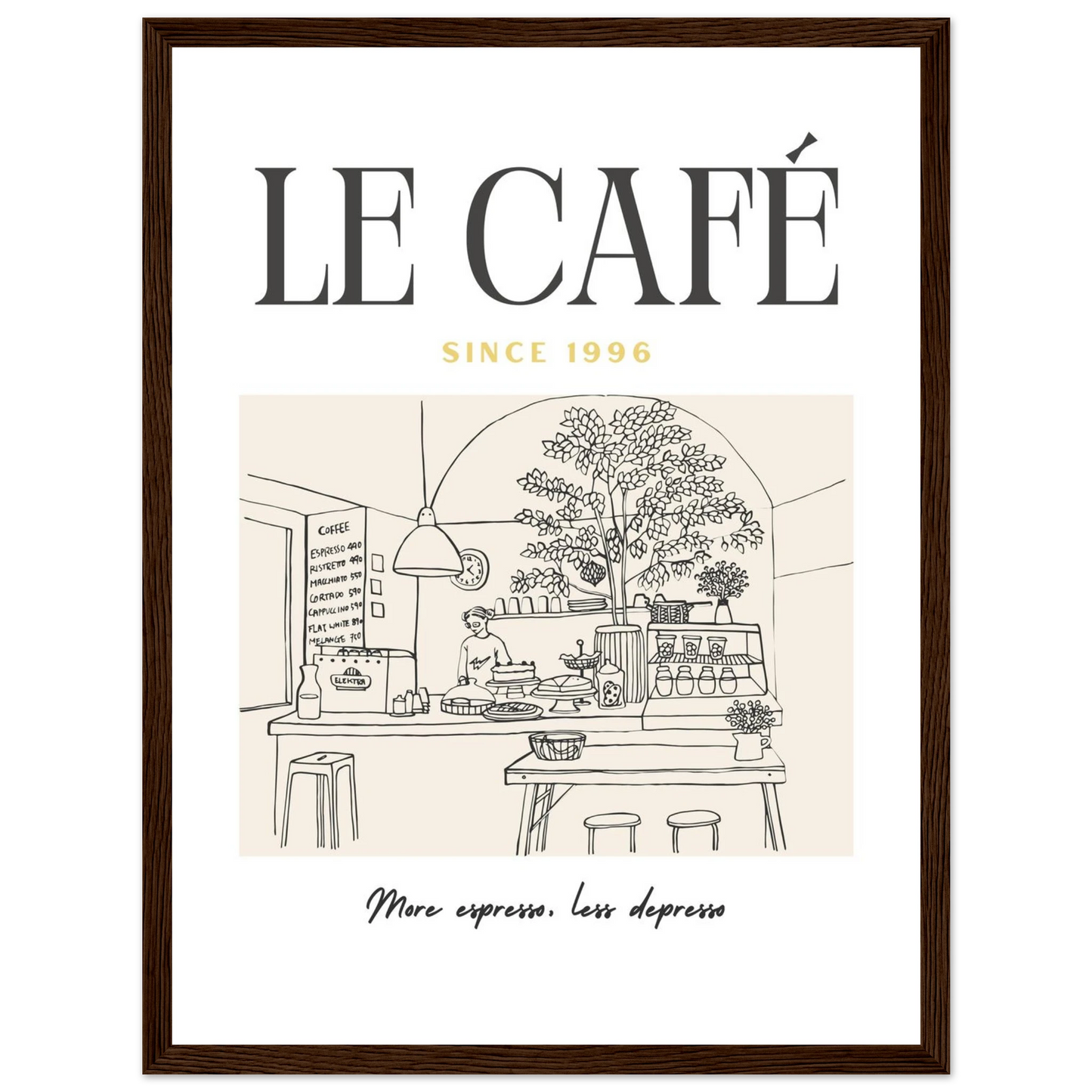 Le Café - Poster - Arthena