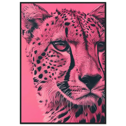 A Pink Cheetah - Poster - Arthena