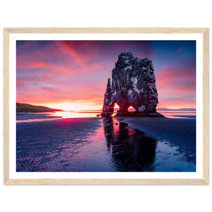 Rock of Fire and Sky - Poster - Arthena