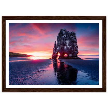 Rock of Fire and Sky - Poster - Arthena