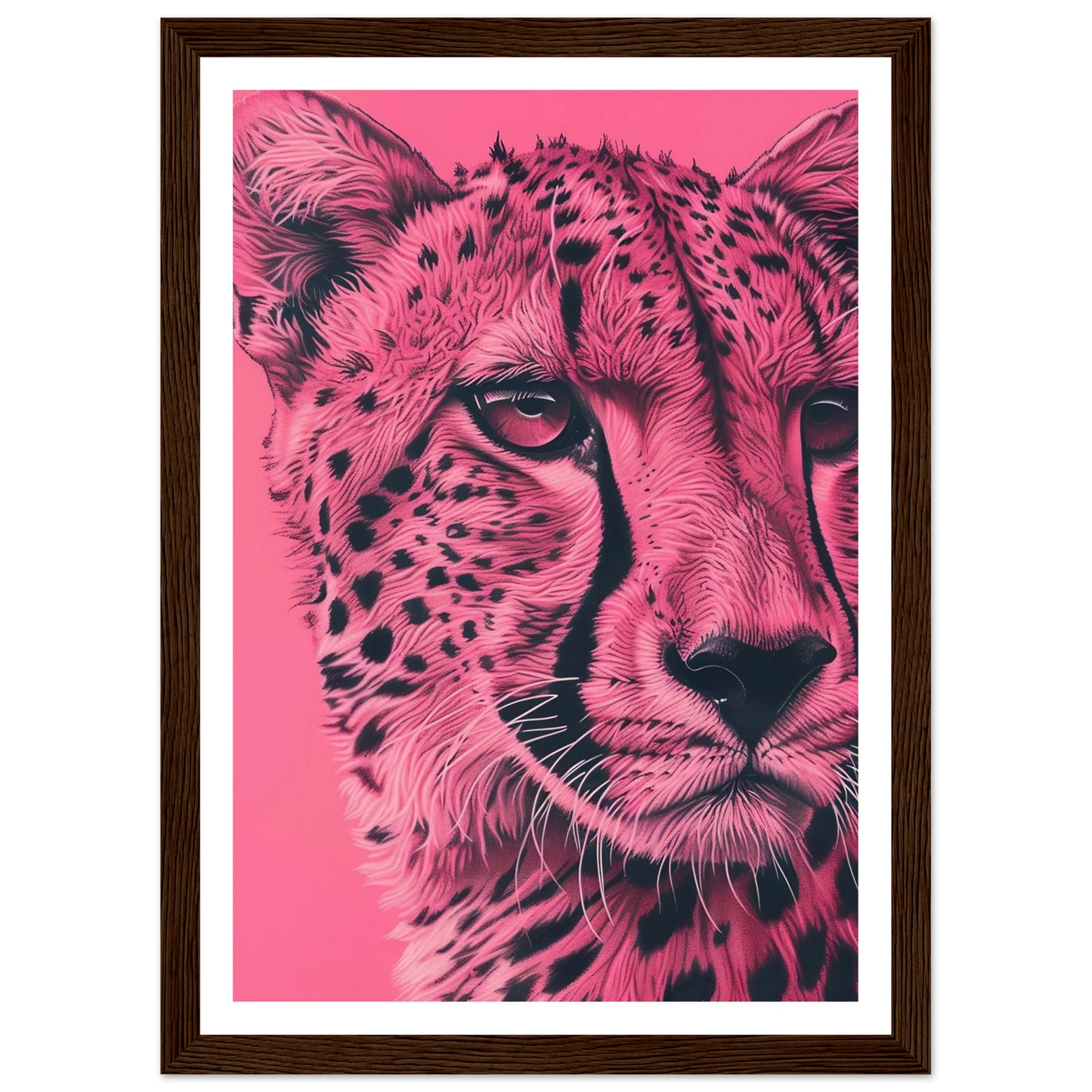 A Pink Cheetah - Poster - Arthena