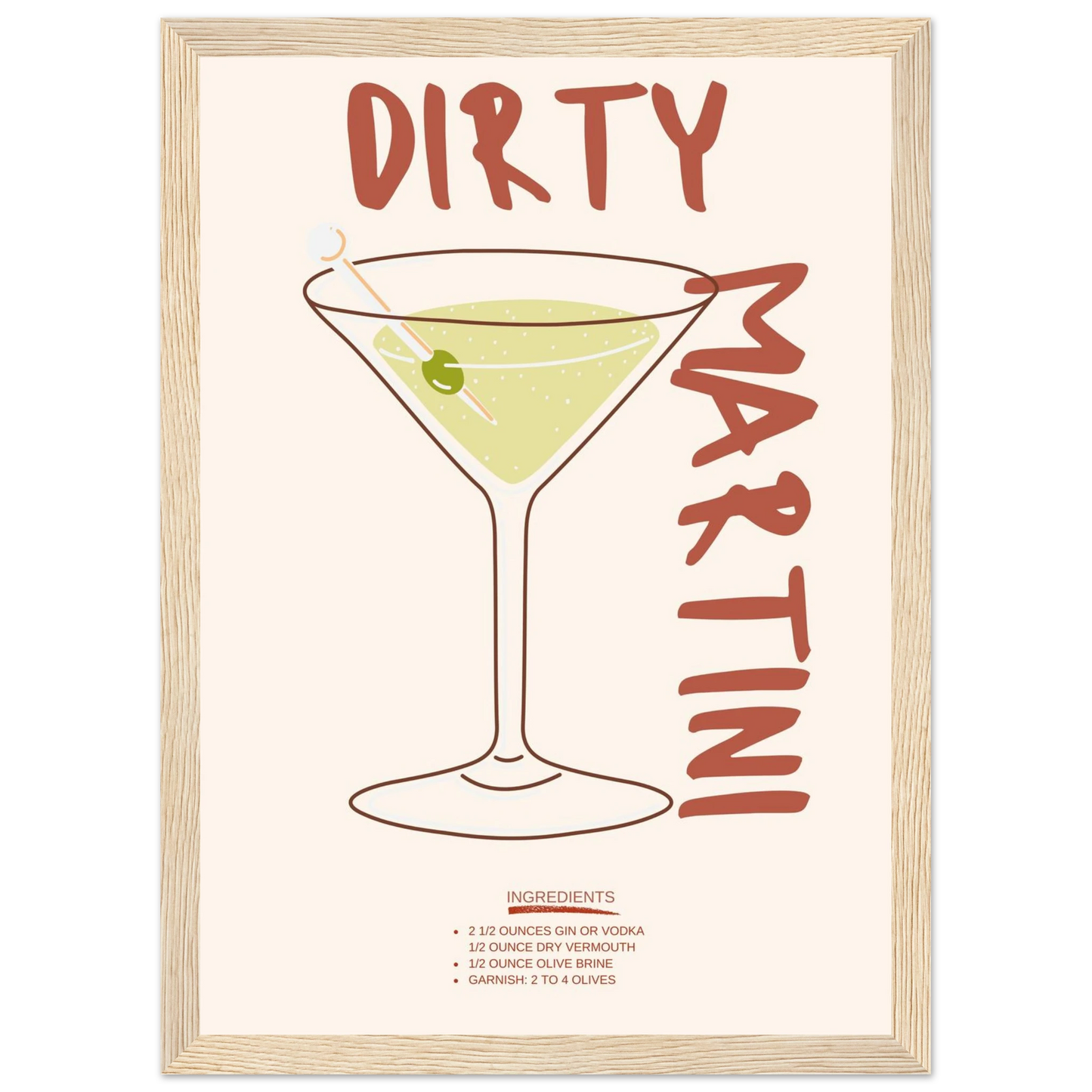 Dirty Martini - Poster - Arthena