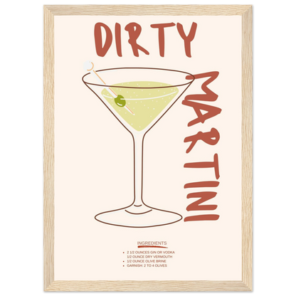 Dirty Martini - Poster - Arthena