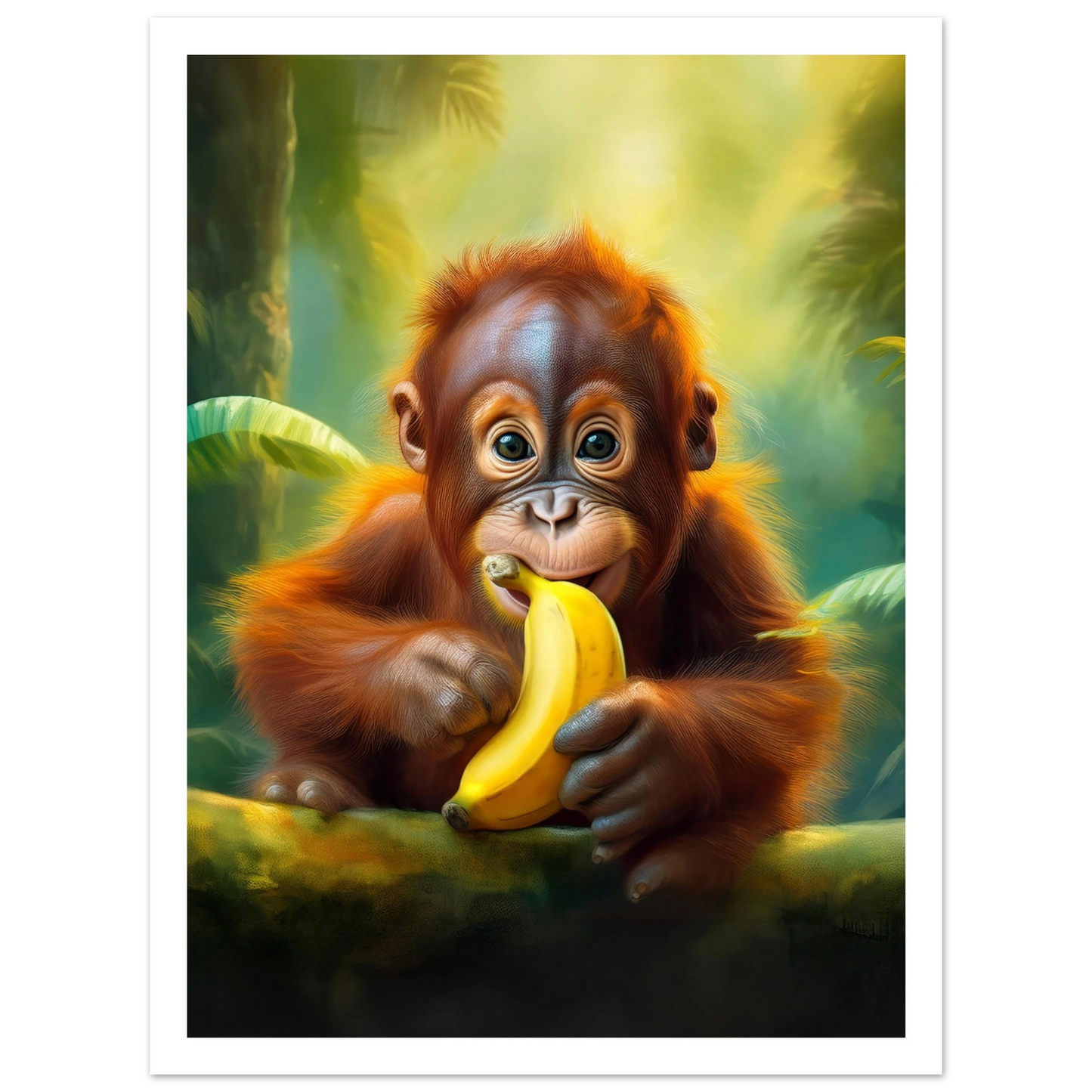 Orangutang Baby - Poster - Arthena