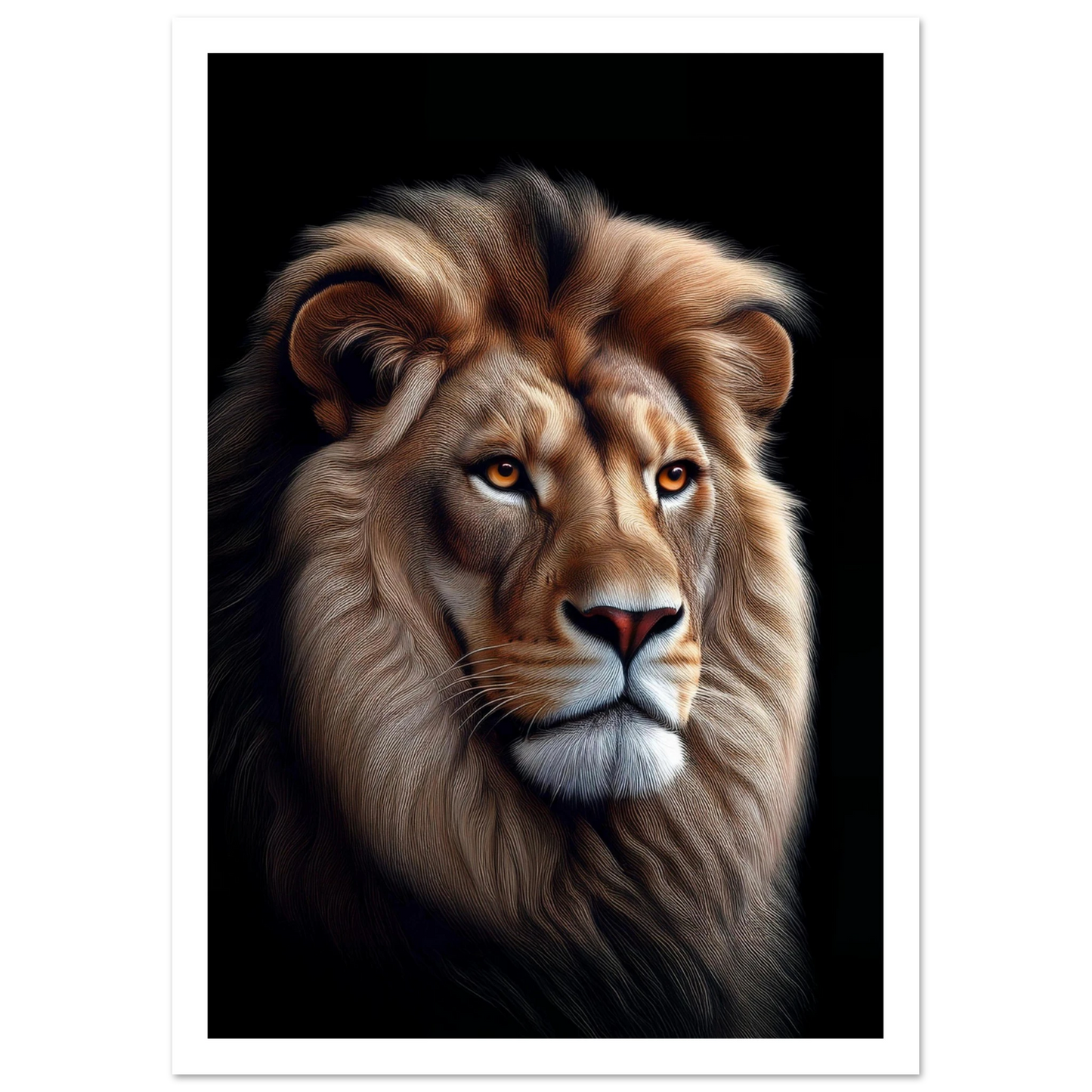 Majestic Lion - Poster - Arthena