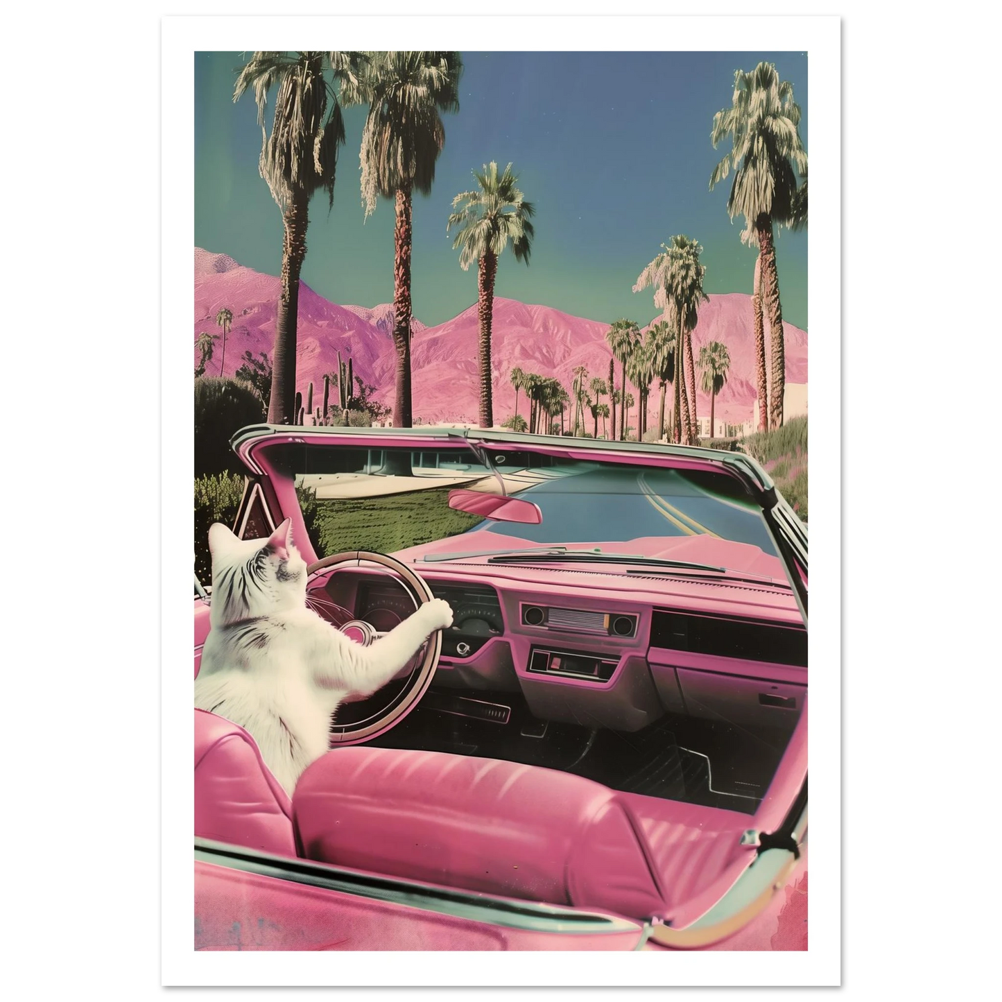 Feline Dreams - Poster - Arthena