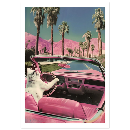 Feline Dreams - Poster - Arthena