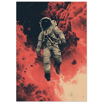 Scarlet Skies The Astronaut - Poster - Arthena