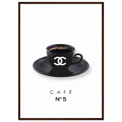 Coffee Chanel - Poster - Arthena