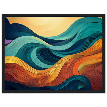 Waves - Poster - Arthena